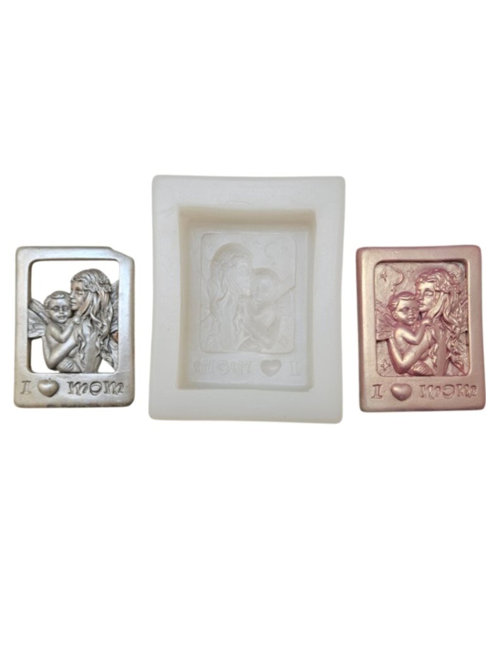 Mother and Child Silicone Mold